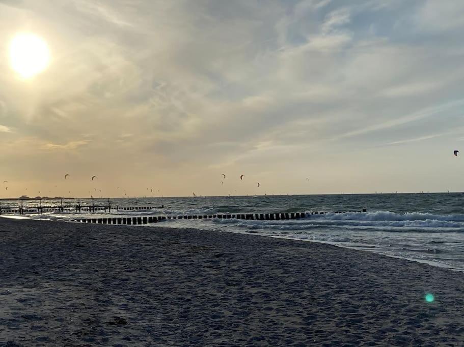 Wasserblick, In 3 Min Am Strand Heiligenhafen Buitenkant foto