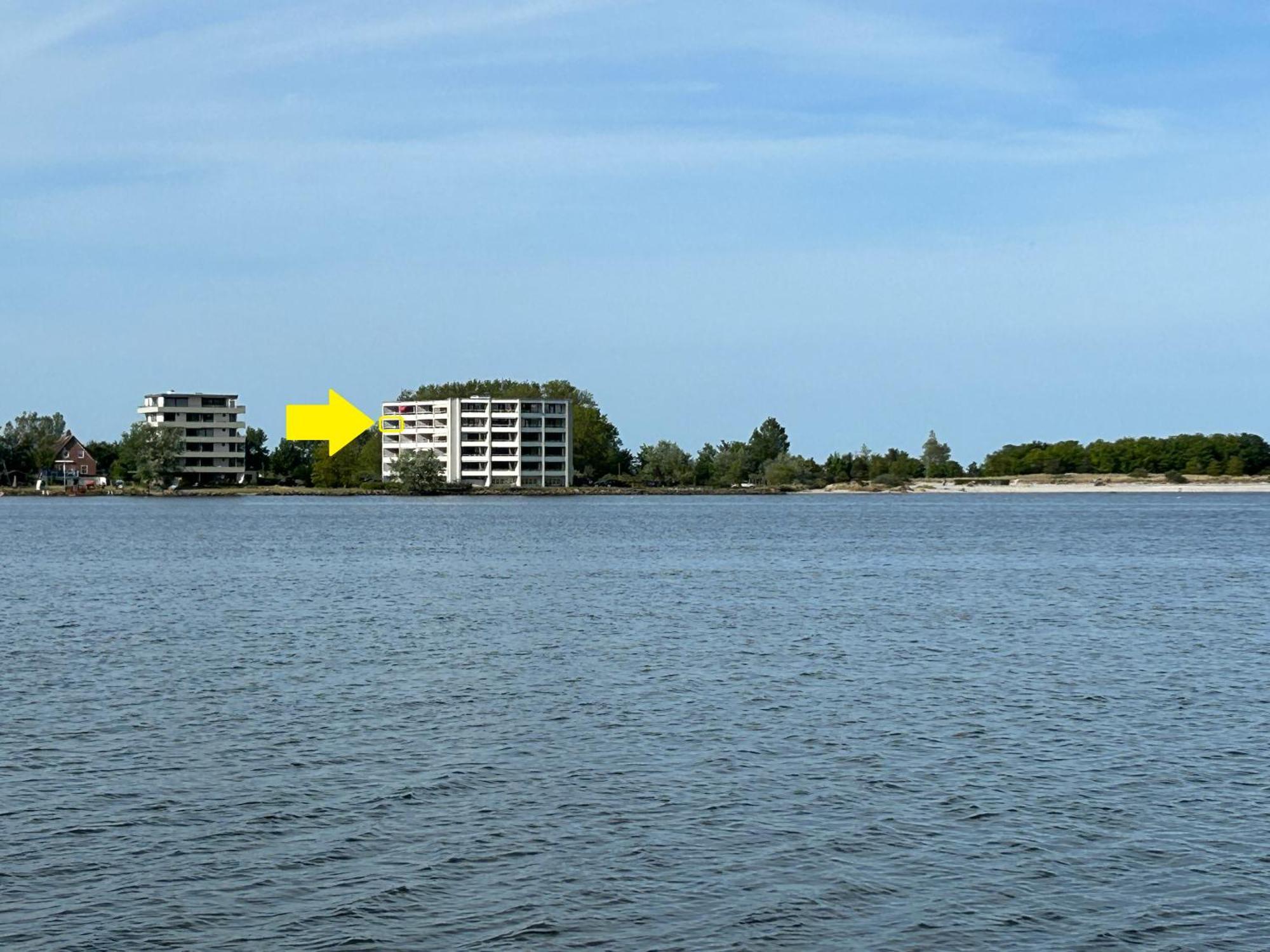 Wasserblick, In 3 Min Am Strand Heiligenhafen Buitenkant foto